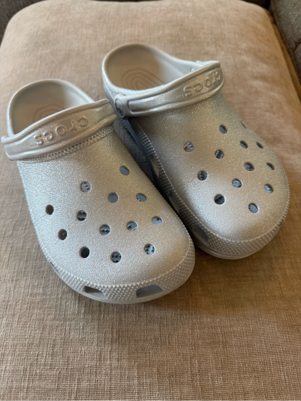 Crocs Classic Clog in Silver